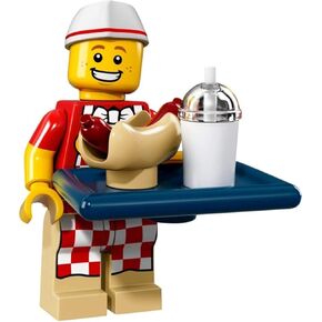 LEGO Series 17 Minifigure: Hot Dog Man (71018)