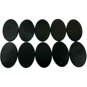Lot of 10 60mm x 35mm Oval Bases for Warhammer 40k & AoS Games Workshop Bitz