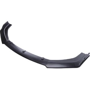 Spoiler Separator, Front Splitter Bumper Lip Chin Spoiler Body Kit Car Front Bumper Lip Splitter Diffuser Lip Compatible with Mitsubishi Lancer 2008-2017(Carbon Fiber)