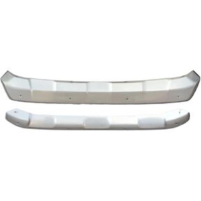 Spoiler Separator, Compatible with Toyota RAV4 RAV 4 2019-2023 Stainless Steel Front Rear Bumper Diffuser Skid Protector Guard Plate Bumper Cover Trims