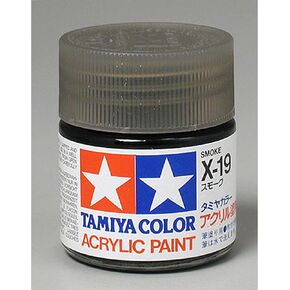 TAMIYA USA TAM81019 Acrylic X19 Gloss Smoke