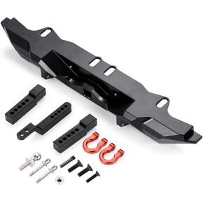 Alloy RC Rear Bumper for 1/10 RC Crawler TRX-4 SCX10 II 90046