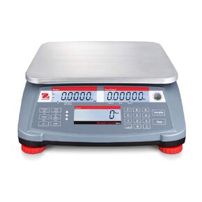 OHAUS RC31P3 Ranger Count 3000 Compact Bench Scale, 6 lb/3 kg Capacity, High-Resolution Counting, Portable Design, and Backlit LCD Display