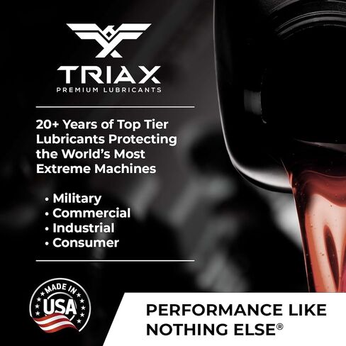 TRIAX Global ATF، اصطناعي بالكامل، درجة OEM، نطاق مواصفات واسع للمركبات الأمريكية والأوروبية والآسيوية، متوافق مع TES 295، DEX VI، Mercon V، والعديد من المركبات الأخرى (1 جالون) in Kuwait