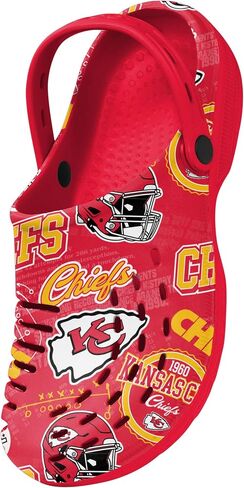 FOCO New York Giants NFL Mens Historic Print Clog with Strap in Saudi Arabia