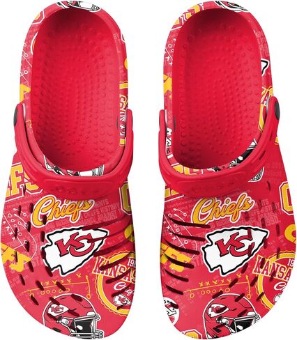 FOCO New York Giants NFL Mens Historic Print Clog with Strap in Saudi Arabia