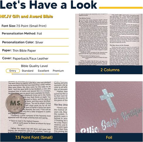 Personalized NKJV Bible New King James Version Faux Leather Holy Bible with Custom Name & God Bless America Design Small Print & Red-Highlighted Verses, Custom Gift for Patriotic Celebrations | Pink in Saudi Arabia