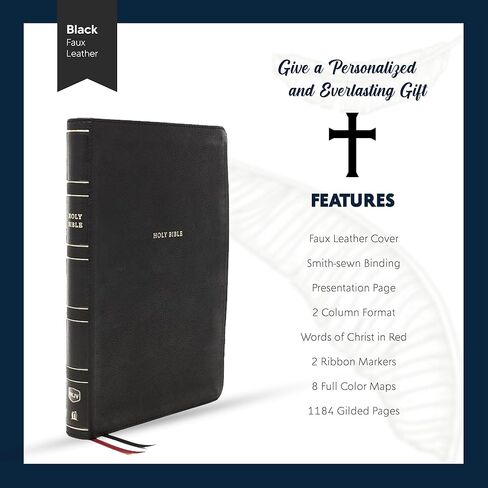 Personalized NKJV Bible New King James Version Faux Leather Holy Bible with Custom Name & God Bless America Design Small Print & Red-Highlighted Verses, Custom Gift for Patriotic Celebrations | Pink in Kuwait