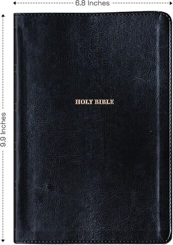 Personalized NKJV Bible New King James Version Faux Leather Holy Bible with Custom Name & God Bless America Design Small Print & Red-Highlighted Verses, Custom Gift for Patriotic Celebrations | Pink in Kuwait