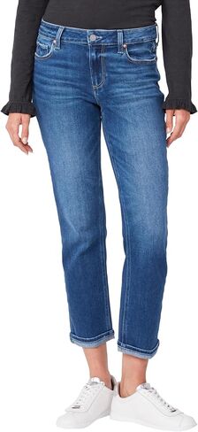 PAIGE Women's Brigitte Transcend Vintage MID Rise Tailored Boyfriend Jean, ROAM, 28 in Saudi Arabia