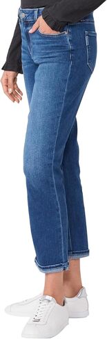 PAIGE Women's Brigitte Transcend Vintage MID Rise Tailored Boyfriend Jean, ROAM, 28 in Saudi Arabia