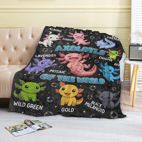 Cute Cat Fleece Blanket,50x60in,Playful Kitten Throw Yarn Totes Paw Prints on Black Blankets,Soft Cozy Lightweight, Ideal for Bed Living Room Home Decor,Pet Owners Kids Gifts in Saudi Arabia