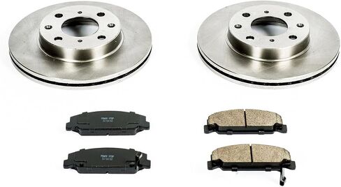 Power Stop KOE699 Autospecialty Front Replacement Brake Kit-OE Brake Rotors & Ceramic Brake Pads in Saudi Arabia