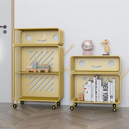 Grfit Bookcogice Book Book Rack ، رف الكتب ، رف تخزين الكتب ، Home Home Multi Iron Floor Floor Reshelflesh (Color: BigBlue Mug ، الحجم: L) in Kuwait
