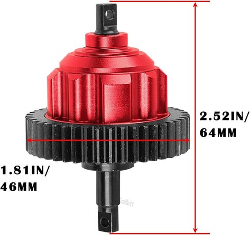 RC Steel Diff Gear 37T/13T Produres Part for 1/10 Maxx/Maxx/Maxx Slash Series RC ، قفزات التفاضلية ، الأزرق البحري in Kuwait
