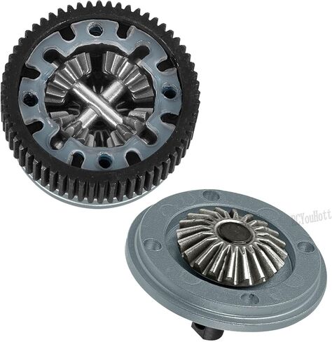 ترقيات RC ترقيات النقل الجزرية ترس الحافز (48-PITCH) 76T 83T 86T 90T Spur Gear مع 17T/19T/21T/23T/25T/27T PINIONS GEAR لـ 1/10 SLASH/RUSTLER/Stampede/Bandit 2WD VXL ، RED ، RED in Kuwait