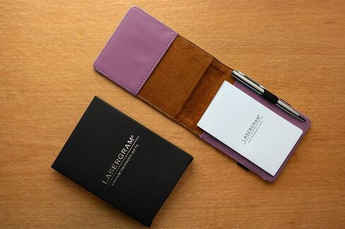 Lasergram Mini Padfolio مع المفكرة والقلم ، غولف غولف ، نقش مخصص (أسود مع الذهب) in Kuwait