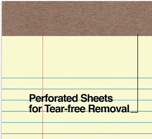 STAPLES 491461 Notepads 5-Inch x 8-Inch Narrow White 50 Sheets/Pad 12 Pads/PK (18592STP) in Saudi Arabia