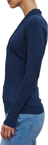 Velvet by Graham & Spencer Women's Meri Surplice Top in Saudi Arabia