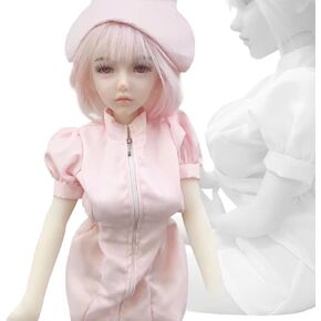 Doll Clothes 80~100cm Doll Clothes for 32~40 inch Doll Clothes Doll Clothing Costume 1/2 Doll Clothes Bust 50cm Doll Outfits (Nurse-Uniform)
