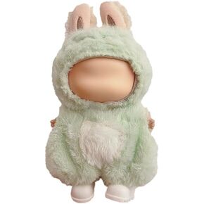 17cm Doll Clothes Set, Chic Fashion Outfit with Accessories for Dolls, Dress-Up Costume,Dolls are not Included,Shoes are not Included（Capybara Suit）