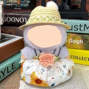 17cm Clothes Set for Doll(NO Doll), Hat and Dress Set for Accessories Suit (Pyjamas, One Size)