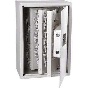 Yescom 245 Key Safe Cabinet Large Lock Box Electronic Digital Keypad Storage Case for Wall Mount 15"x9"x21" Car Repair Shops Hotels Valet Services