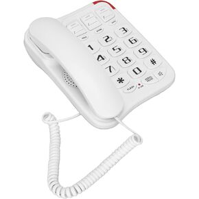 Big Corded Phone, Phone for Seniors with Answering Machine, Call Blocking, Big Buttos Landline Telephone Great for The Elderly Home Office