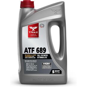Triax Euro Car ATF الاصطناعية، Low Vis، لناقل الحركة الأوتوماتيكي الأوروبي 6،7،8، و9 سرعات، متوافق مع BMW، Audi، Porsche، Land Rover، Mercedes Benz (1 كوارت) in Saudi Arabia