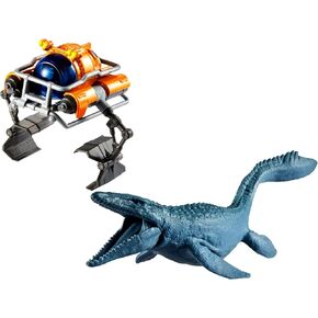 Matchbox Jurassic World, Dino Transporters, Toy Vehicle for Kids Ages 3 and Up Includes Mini Dinosaur to Carry