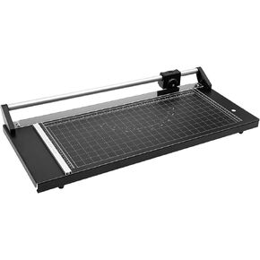 24 Inch Rotary Paper Cutter, Large Precision Paper Trimmer for Professional Craft Use, Manual Rotary Blade Cutting Tool for Photos, Cardstock