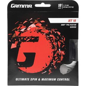 مجموعة خيوط التنس جاما جيت 16 لتر باللون الأحمر in Kuwait