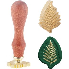1pc Orientalism Wax Seal Stamps 3D Frame View Bird Sealing Wax Stamp 23.5x23.2mm Removable Brass Stamp Head with Wood Handle for Envelopes Invitations Wedding Embellishment Decor