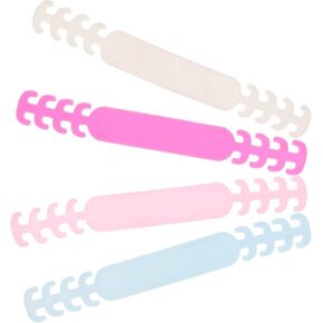 CLISPEED 10pcs Mask Hooks Extension Buckles for Ear-Band Masks Non- -Leak Design Accessories Random Colors