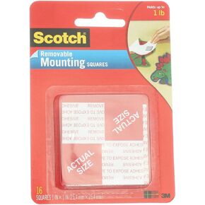 Removable Heavy-Duty Mounting Squares