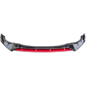 Spoiler Separator, Compatible with BMW X3 G01 X4 G02 2018 2019 2020 4PCS Front Bumper Lip ABS Material Splitter Diffuser Spoiler Guard Protection