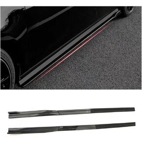 Side Skirts Compatible for VW Golf 7 7.5 MK7 MK7.5 R GTI R-Line 2013-2019 Side Skirt Attachment Sill Car Styling Spoiler Splitter Spoiler Kits