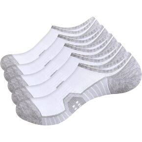 Mens No Show Socks Lightweight Thin Soft Breathable Low Cut Casual Invisible Socks for Men Size 6-13, 6 Pairs in Kuwait