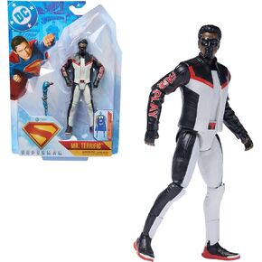 DC Comics, Superman, Mr. Terrific, 6-Inch Action Figure, Authentic Superman Movie Styling, Super Heroes Kids Toys for Boys and Girls Ages 4 and Up