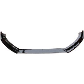 Spoiler Separator, Gloss Black Front Bumper Splitter Lip 3Pcs Compatible with VW Polo MK5 6R Standard Pre‑Facelift 2010 2011 2012 2013