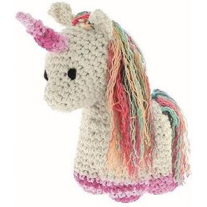 Unicorn Nora Yarn Kit W/Eco Barbante Yarn-Off White