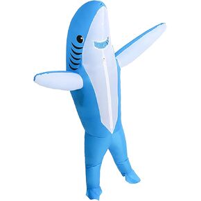 Shark Costume for Kids, Super Cute Inflatable Costume, Funny Halloween Costumes for Party, Event, Gift