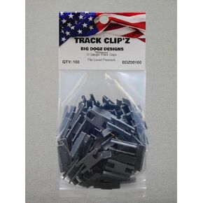 Track CLIP'Z for Lionel FASTRACK (100) Clips BDZ00100