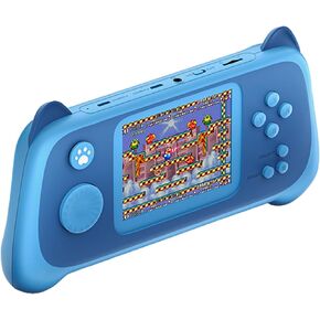 Handheld Game Console with 400 Classical FC Games Retro Mini Game Machine 3.0-Inch Color Screen Support for TV Output , Presents Birthday for Friends(Blue)