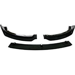 Spoiler Separator, Car Front Bumper Splitter Lip Compatible with BMW 3 Series F30 F35 2013-2019 Body Kit Spoiler Splitter ABS Bumper Canard Lip Protector Cover(Glossy Black 12-15)