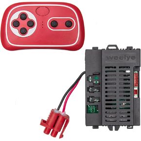 RX108-24VCEFC Circuit Board and Remote Control Ride on Toys for Kids Transmitter and Controller Control Box Accessories Kids Powered Wheels 24 Volt Children Ride On Car Replacement Parts