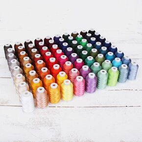 Threadart 120 Spool Cone Wood Thread Rack | Made of Hardwood, Sturdy, Freestanding or Wall Mount | Organizer Storage
