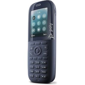 Poly (Plantronics + Polycom) Rove 30 DECT IP Phone Handset - Wireless Ruggedized and Antimicrobial DECT Handset - Microban Technology - Connect to a Headset via 3.5 mm - North America, Navy
