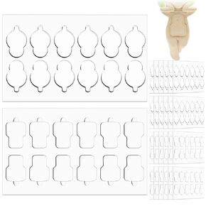 312pcs شريط لاصق على الوجهين لسباق Hippers Sonny Angel-وسادات لزجة قوية قابلة للإزالة للملحقات الهاتفية ، ونقاط الغراء المخصصة لأشكال Sonny Angel ، واضحة التثبيت المعجون