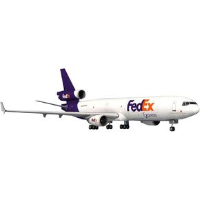 1:100 Scale FedEx MD-11 Air Plane 3D Paper Model Plane Paper Model Aircraft Unassembled Kit